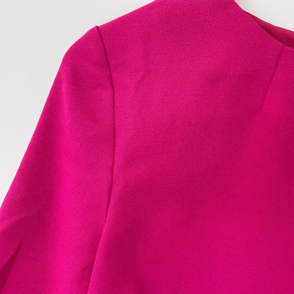 Hot pink 50's style crop top - Picture 3 of 5